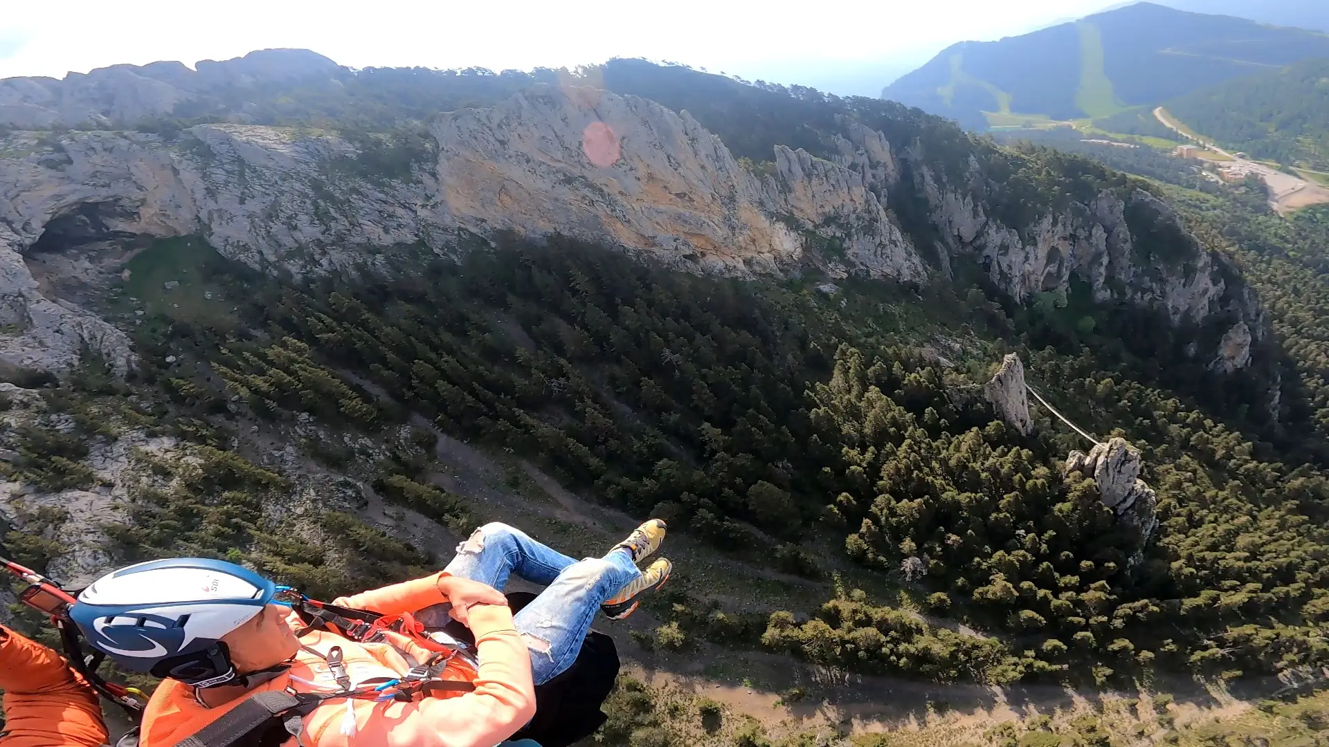Vol en tandem montagne près de Nice