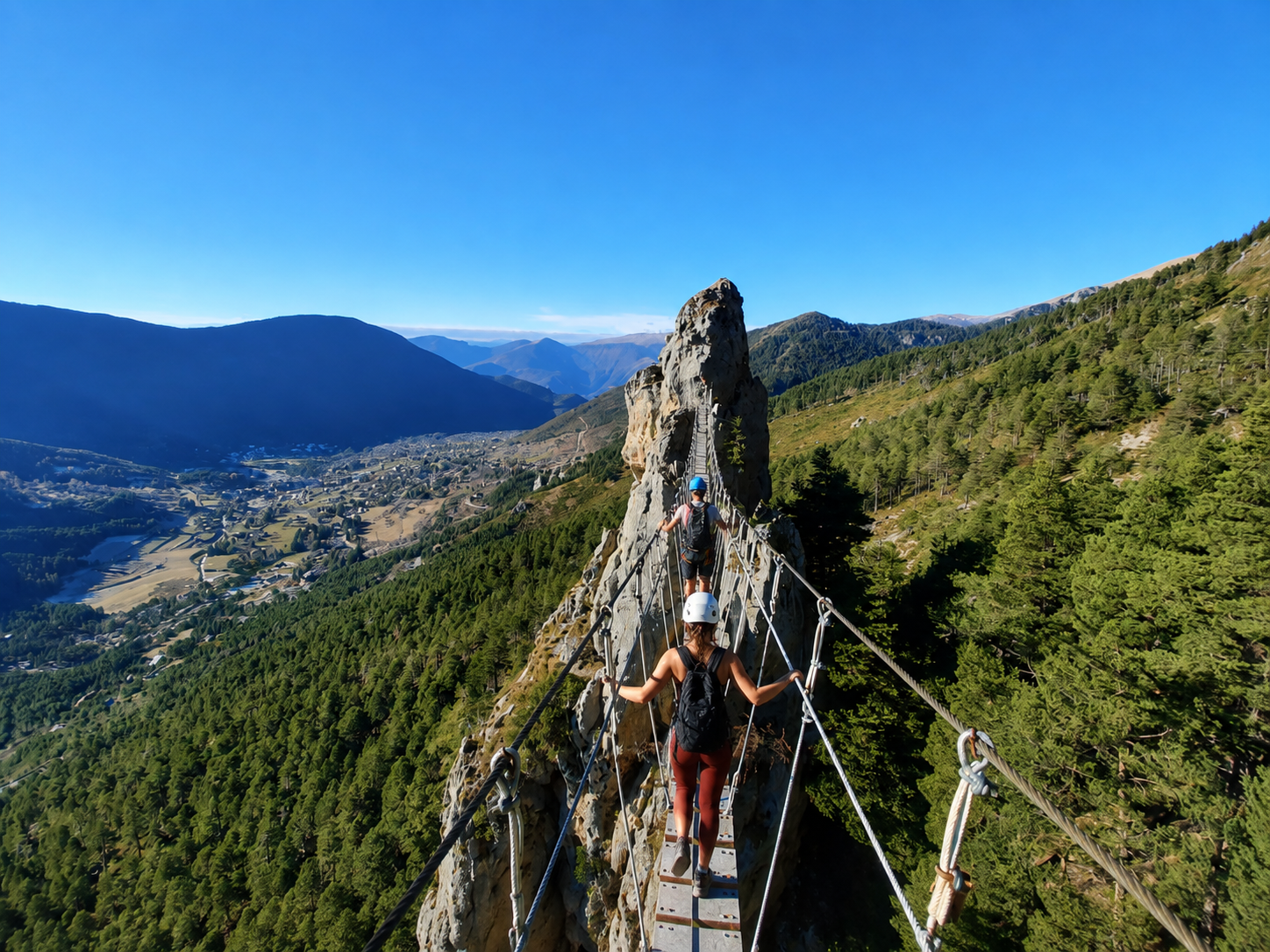 Via Ferrata à La Colmiane